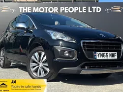 Black Used 2015 Peugeot 3008 Active Hatchback | £4,895 (Fair price)