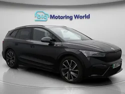Black Used 2022 Skoda Enyaq iV SportLine SUV | £25,500 (Fair price)