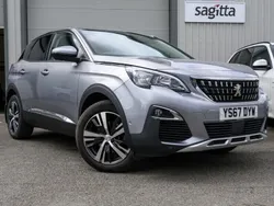 Grey Used 2018 Peugeot 3008 Allure Hatchback | £13,990 (Good price)