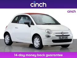 White Used 2020 Fiat 500C Pop Cabriolet | £8,999