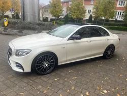Pearl white Used 2018 Mercedes E43 AMG Premium Plus Sedan | £24,995 (Fair price)
