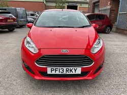 Red Used 2013 Ford Fiesta Zetec Hatchback | £4,995 (Fair price)