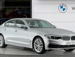 Silver Used 2017 BMW 530 Sport Line Sedan | £16,629 (Fair price)