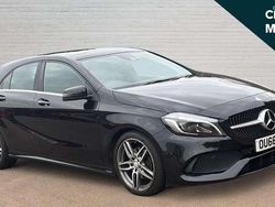 Black Used 2016 Mercedes A200 AMG Line Premium Plus Hatchback | £10,933 (Fair price)
