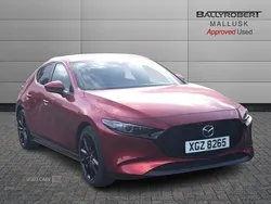 Red Used 2022 Mazda 3 Inclusive Hatchback | £18,495 (A bit pricey)