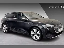 Black Used 2022 Audi e-tron S-Line SUV | £27,500 (A bit pricey)
