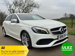 White Used 2016 Mercedes A180 AMG line Hatchback | £7,495 (Fair price)