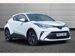 White Used 2022 Toyota C-HR Design SUV | £20,895 (Fair price)