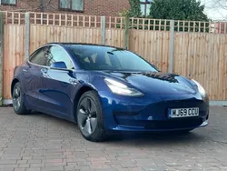 Blue Used 2019 Tesla Model 3 Standard Range Sedan | £15,700 (Good price)