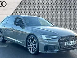 Grey Used 2024 Audi A6 Black Edition Estate | £49,653