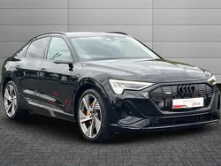 Black Used 2022 Audi e-tron Sportback Advanced SUV | £39,395