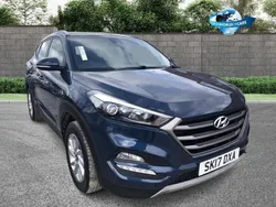 Blue Used 2017 Hyundai Tucson SE SUV | £9,394 (Good price)