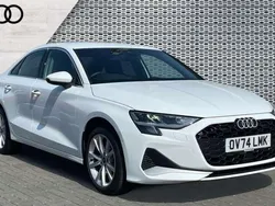 White Used 2024 Audi A3 Sport Sedan | £22,298