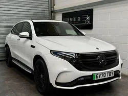 White Used 2021 Mercedes EQC400 AMG Line Premium SUV | £19,991 (Good price)