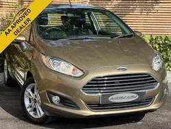 Brown Used 2014 Ford Fiesta Zetec Hatchback | £5,785 (Fair price)