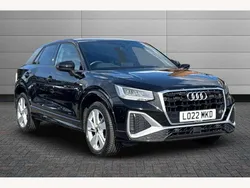Mythos black Used 2022 Audi Q2 S-Line SUV | £23,550 (A bit pricey)