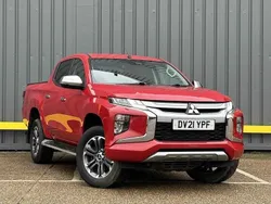 Red Used 2021 Mitsubishi L200 Pickup | £17,595 (Fair price)