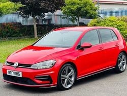 Red Used 2017 VW Golf VII R-line Hatchback | £6,850 (Fair price)