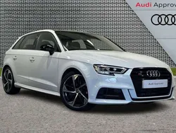 White Used 2018 Audi S3 Black Edition Hatchback | £23,995 (A bit pricey)