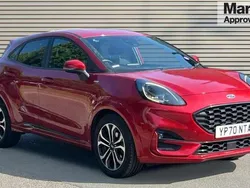 Red Used 2020 Ford Puma ST-Line SUV | £13,000 (Fair price)