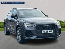 Grey New 2025 Audi Q3 Black Edition SUV | £36,755 (Fair price)