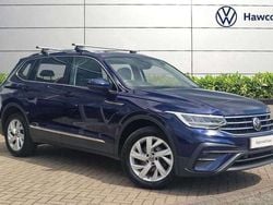 Blue Used 2021 VW Tiguan Allspace Life SUV | £19,995 (Fair price)