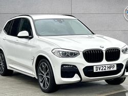White Used 2022 BMW X3 M Sport SUV | £28,990
