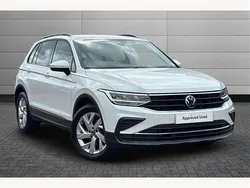 White Used 2022 VW Tiguan Life SUV | £21,995 (Super price)