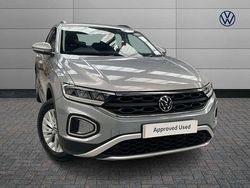 Silver Used 2024 VW T-Roc Life SUV | £21,159 (Fair price)