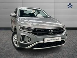 Silver Used 2024 VW T-Roc Life SUV | £21,238 (Fair price)