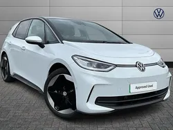 White New 2025 VW ID.3 Pro Hatchback | £28,213 (A bit pricey)