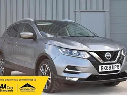 Grey Used 2018 Nissan Qashqai N-Connecta SUV | £9,750 (Good price)