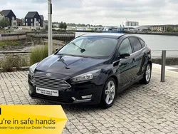 Black Used 2015 Ford Focus Titanium Hatchback | £5,650 (Fair price)
