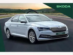 White Used 2023 Skoda Superb SE L Hatchback | £23,895 (Fair price)