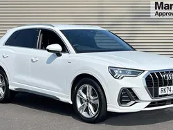 White Used 2024 Audi Q3 S-Line SUV | £32,390 (Fair price)