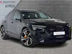 Black Used 2022 Audi e-tron Sportback Advanced SUV | £30,627