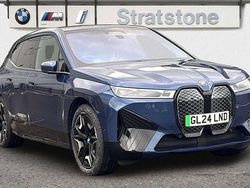 Blue Used 2024 BMW iX Comfort Edition SUV | £62,995 (A bit pricey)