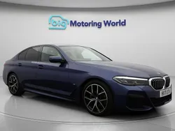 Blue Used 2021 BMW 520 M Sport Sedan | £23,500 (Good price)