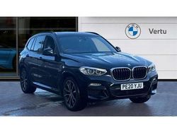 Black Used 2020 BMW X3 M Sport SUV | £27,194 (Good price)