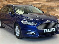 Blue Used 2018 Ford Mondeo Zetec Estate | £7,450 (Good price)