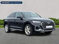 Black Used 2021 Audi Q5 Sportback S-Line SUV | £32,072 (Fair price)