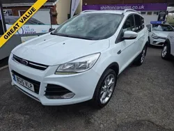 White Used 2015 Ford Kuga Titanium SUV | £7,490 (Fair price)