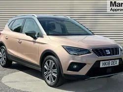 Gold Used 2018 Seat Arona XCELLENCE SUV | £9,885 (Fair price)
