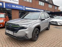 Silver New 2025 Subaru Forester SUV | £37,995 (Good price)