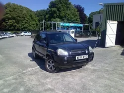 Black Used 2008 Hyundai Tucson Premium SUV | £2,995