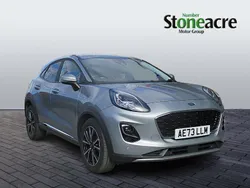 Silver Used 2023 Ford Puma Titanium Hatchback | £18,995 (Fair price)