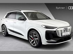 White Used 2024 Audi Q6 e-tron Advanced SUV | £49,750