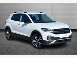 White Used 2022 VW T-Cross Black Edition SUV | £19,795 (Fair price)