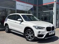 Alpine white Used 2018 BMW X1 xLine SUV | £12,257 (Fair price)