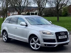 Silver Used 2009 Audi Q7 S-Line SUV | £4,250